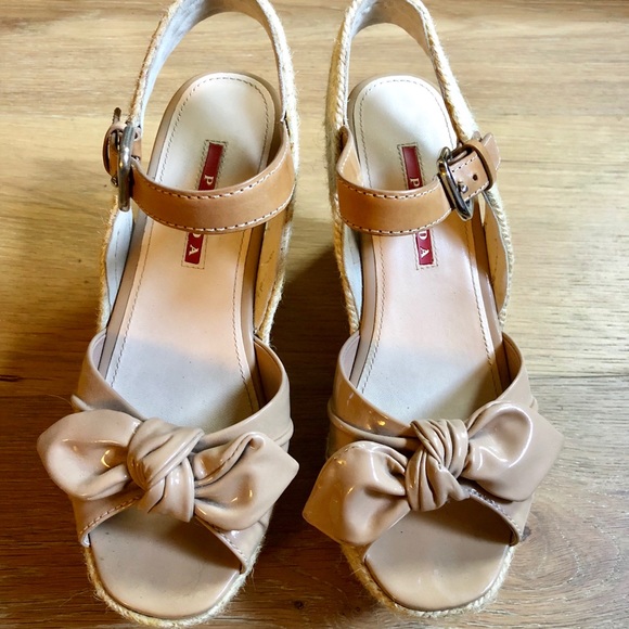 Prada Wedges Size 35.5 - Picture 2 of 5